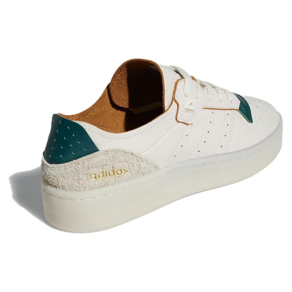 Adidas Rivalry Summer Low Cloud White Collegiate Green Unisex Sneakers Cream Ivory ID6206