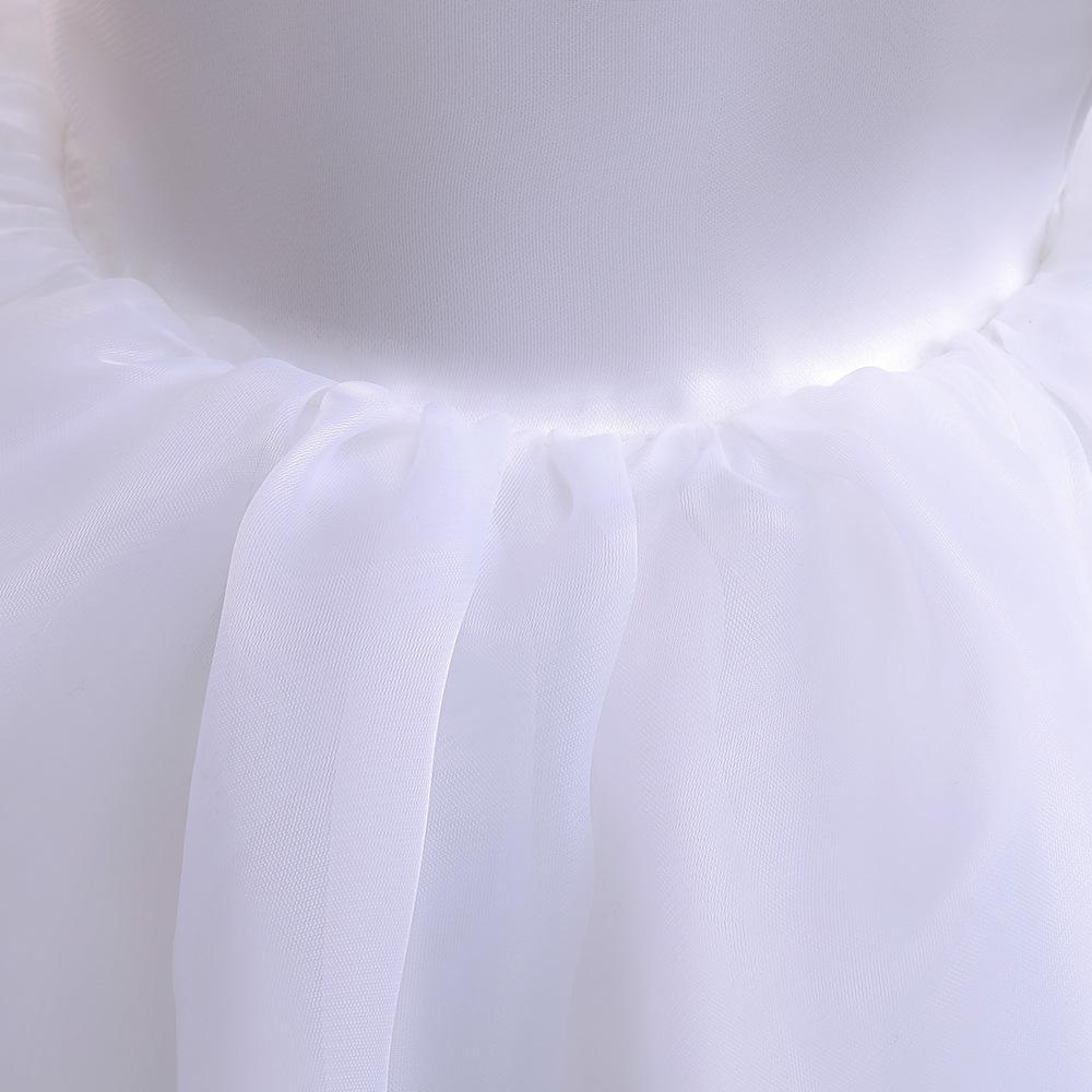 Pageant Newborn Baby Dress Birthday Dress Newborn Christening Gown Infant Girls Dress Toddler Baptism Dresses Little Baby Wedding Flower Dress