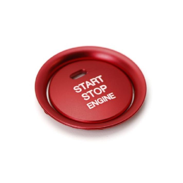 For Mazda3 6 2015Up Aluminum Keyless Engine Push Start Button W/ Decoration Ring