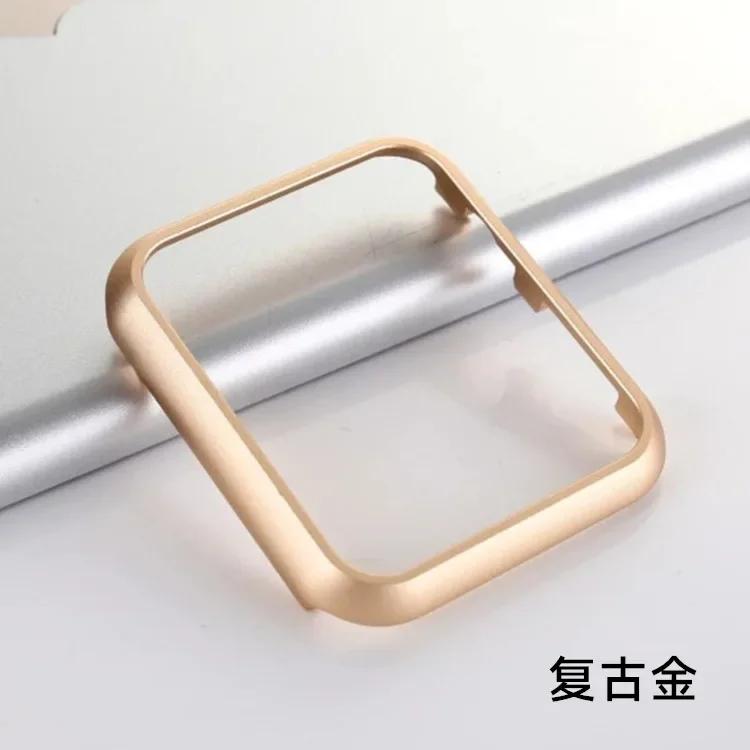 Metallgehäuse für Apple Watch Ultra 2 Series 9 8 7 41 mm 45 mm Aluminiumlegierung Bumper Cases für iWatch 6 SE 40 mm 44 mm Rahmenabdeckung