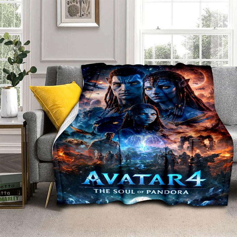 Avatar Soul Pandora Blanket Sofa Blanket Camping Trip Nap Blanket Gift Machine Washable