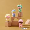 9Pcs/Set Dinosaur Baby Action Figure Toy Flocked Anime Figurine Desktop Decoration Model Ornaments Toys Boys Girls Gifts