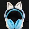 Adorable Cats Ear Silicone Decorations Silicone Attachments Perfect For Personalizing Headband Headphone Unique Look