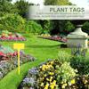 10Pcs Waterproof Plant Tags Nursery Garden Labels Reusable Foldable Markers for Seedling Tracking Gardening Insert Cards Yellow