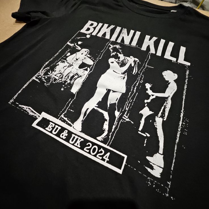 90s Bikini Kill band Retro T shirt Unisex tee Reprint digital tee S-5XL M