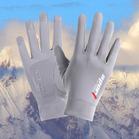 

Перчатки, поглощающие пот, ледяной шелк чёрный