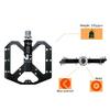 Nuevos Pedales de Bicicleta de Montaña Pedal MTB Aluminio Bicicleta Plataforma Ancha Pedales Planos 9/16" Rodamiento Sellado Pedales de Bicicleta