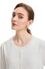 Summer Short Lightweight Knit Crew Silk UV Slimming Summer Front Suitable for Air Conditioning XS [VETLURY] Women's Cardigan, Sleeve, Top, Neck,