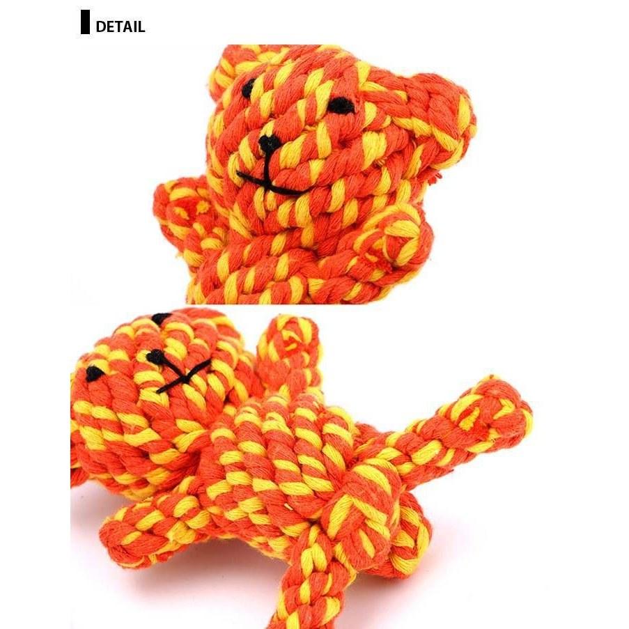Dog toy dogs rope animal plush pet goods supplies dental care play free shipping
