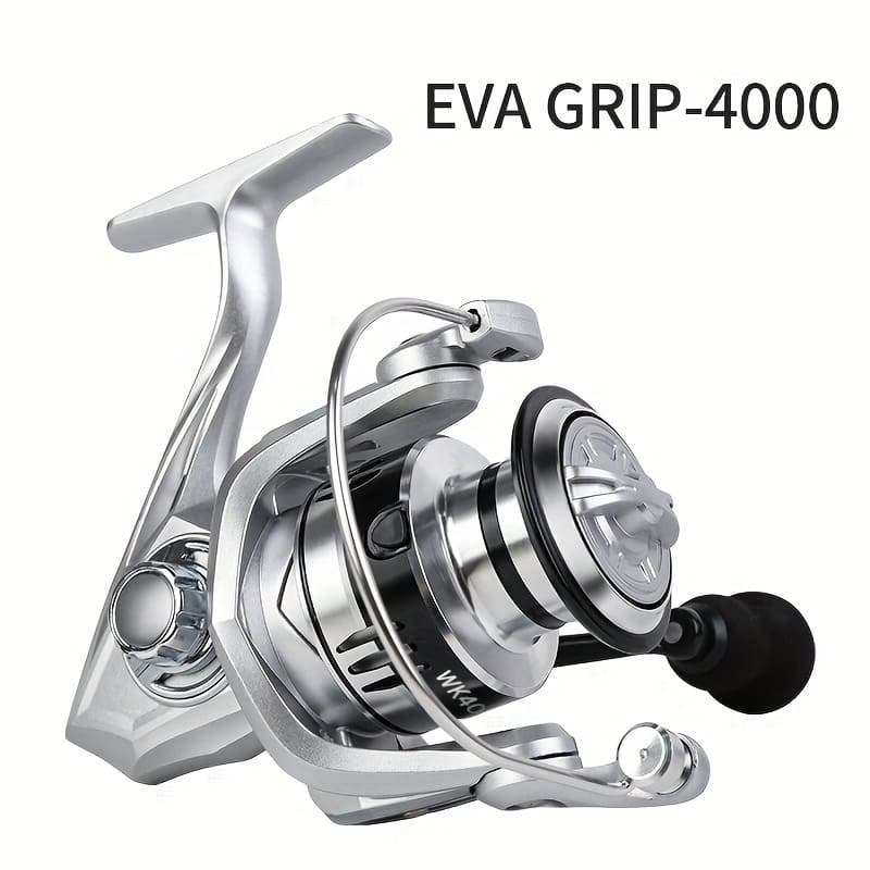 

Универсальная мультипликаторная катушка с вращающимся барабаном, подходящая для рок-фишинга, якорной рыбалки и дальнего заброса, с высоким передаточным числом и большой силой сброса. 4000 серебряный