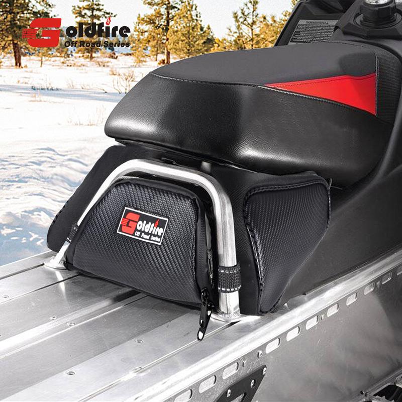 Waterproof Snowmobile Rear Seat Bag Underseat Storage Bags Fit for Polaris Indy 550 600 800 RMK 800 Pro RMK 600 Dragon
