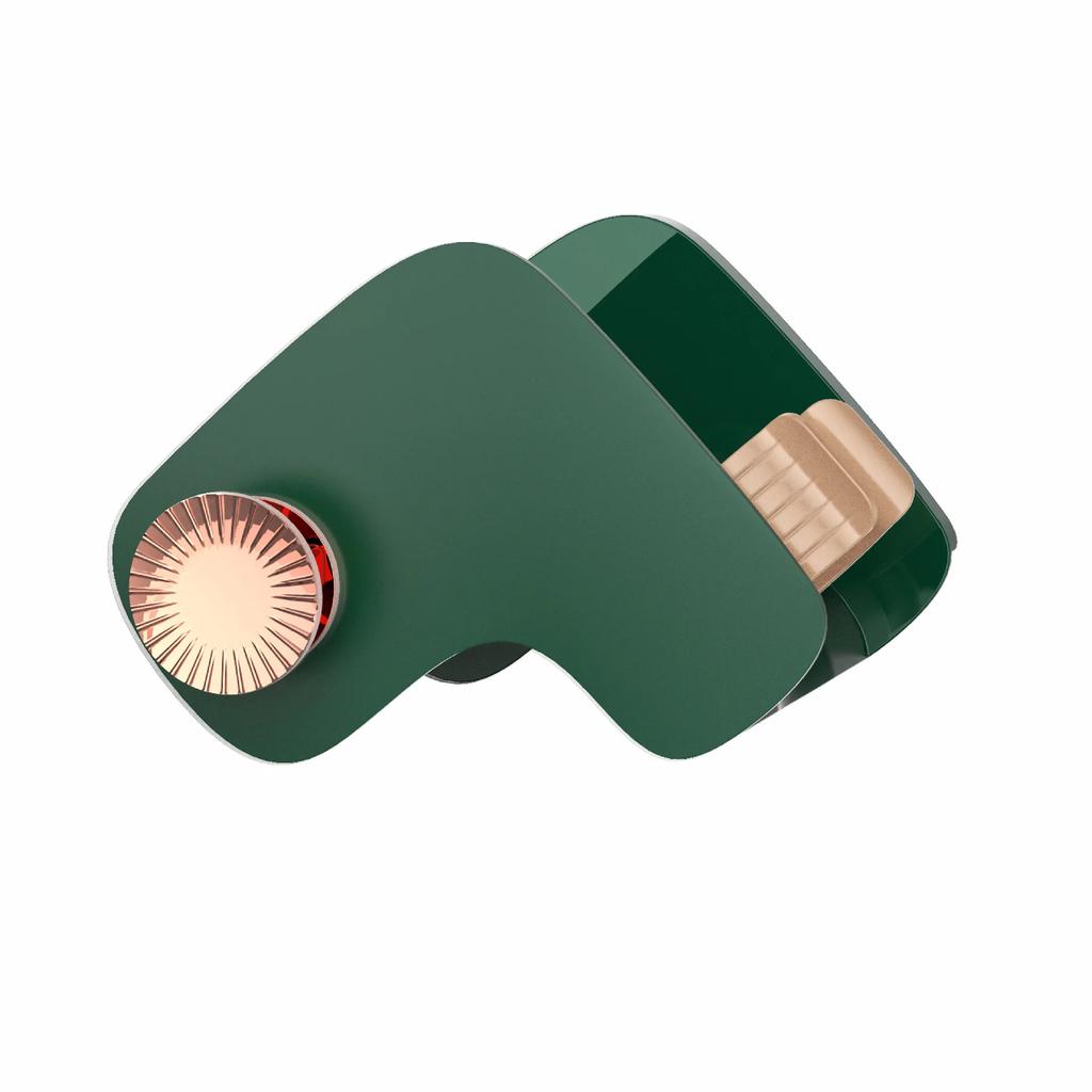 Hårtork Plattång Hållare Väggmonterad hylla med starkt baklim för badrum utan borrtrådshängare starkt lim