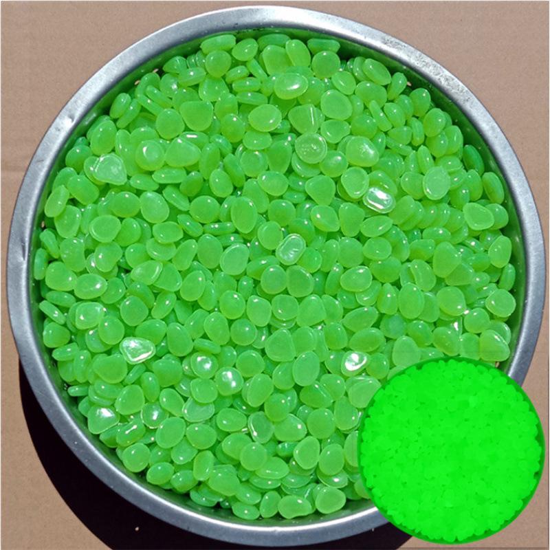 1cm Luminous Glowing Pebbles for Garden, Fish Tanks, Landscaping, Archaeology, and Fluorescent Decor.
