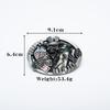 Alloy Belt American Skeleton Playing Card Modeling Belt Fashion Trend Personalized Western Denim Belt