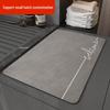 Kieselgur-Absorbierende Badezimmer-Bodenmatte - Weiches, Rutschfestes Pad für Eingang & Badezimmer