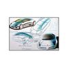 Pittura su Tela Poster a Tema Auto Pittura Decorativa Soggiorno Camera da Letto Stanza E-sport Murale da Corsa Supercar GTR
