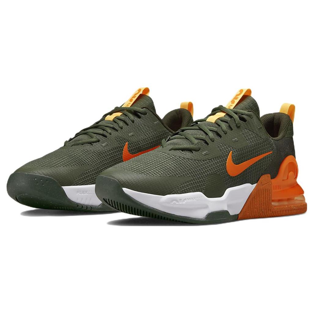 New Nike Air Max Alpha Trainer 5 'Cargo Khaki Safety Orange' DM0829-300