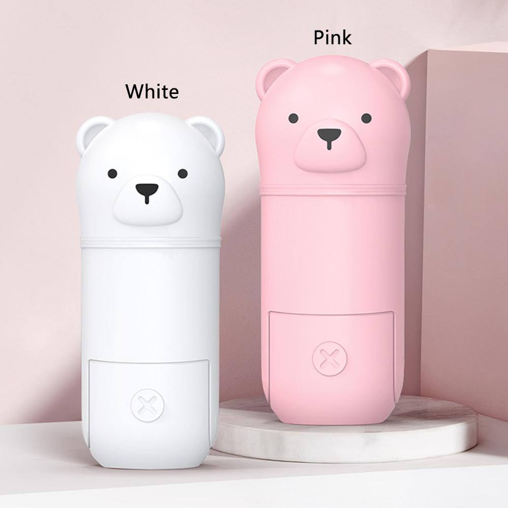 3-Gear White Portable Handheld Mini Misting Fan w/ Rechargeable Battery Operated