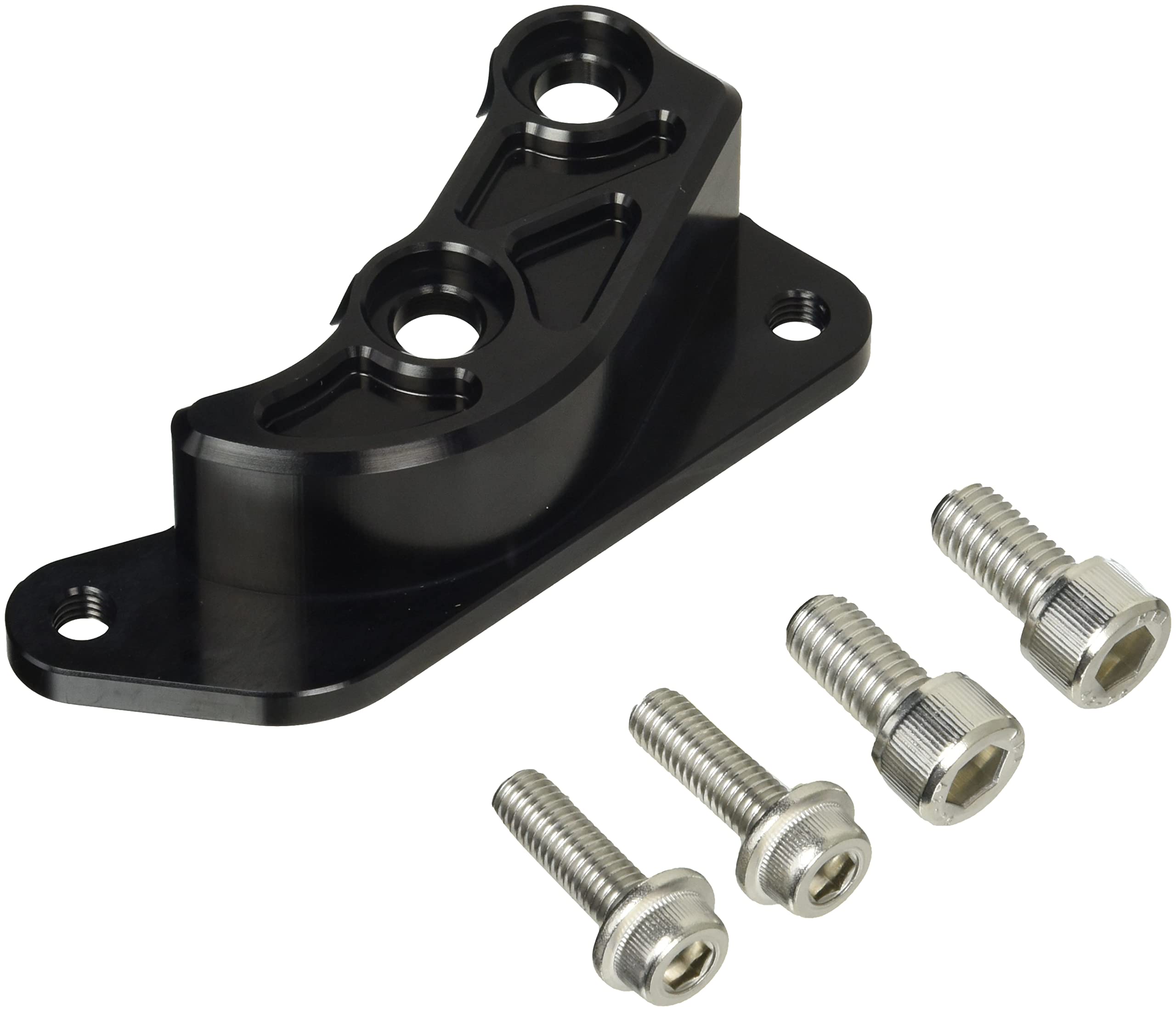 

POSH FAITH Motorcycle Front Caliper Support for Honda Grom XR50 XR100 APE100 Type and NSF100 Brembo Black 2013-2015 (MSX125), Motard, Motard, D, чёрный