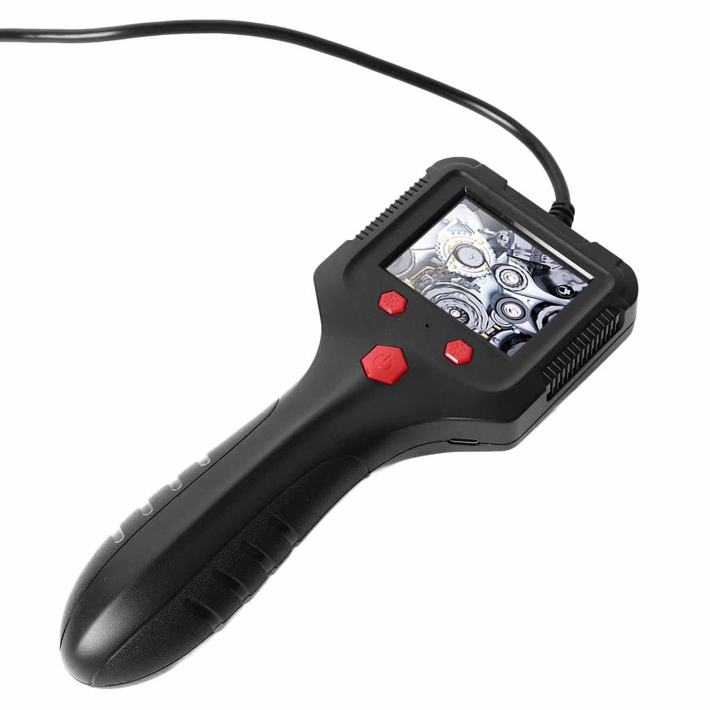 Borescope Inspection Camera with Screen 9mm Lens HD Handheld Portable Pipeline Sewer Industrial Endoscope