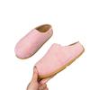 Cotton slippers women's 2025 new velvet lazy one pedal niche fashion comfortable versatile height bag head women's drag