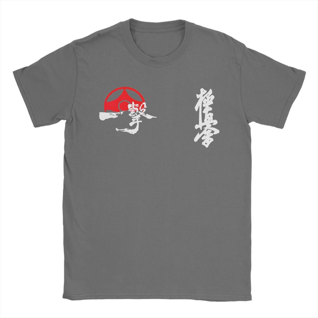 Men TShirt ichigeki kyokushin karate TShirts Fashion  Summer Tees Y2K Basic Cotton Clothing Gift