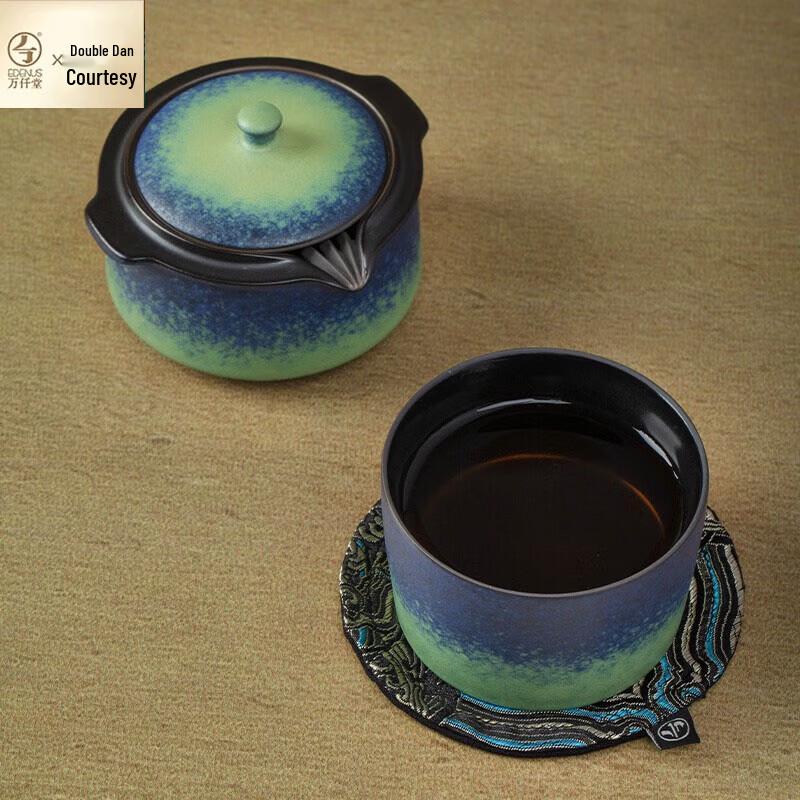 Edenus Portable Ceramic Travel Tea Set