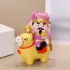 Resin 2026 Horse Year Figurines Year of The Horse Chinese Style God of Wealth Figurine Zodiac Horse Mascot Decorative