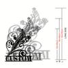 Exclusive Custom Metal Wall Sculpture Barber Sign Salon Decor Gift