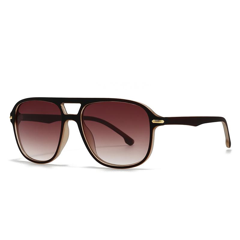 European and American trend street photography retro literary sunglasses modern charm INS style sunglasses