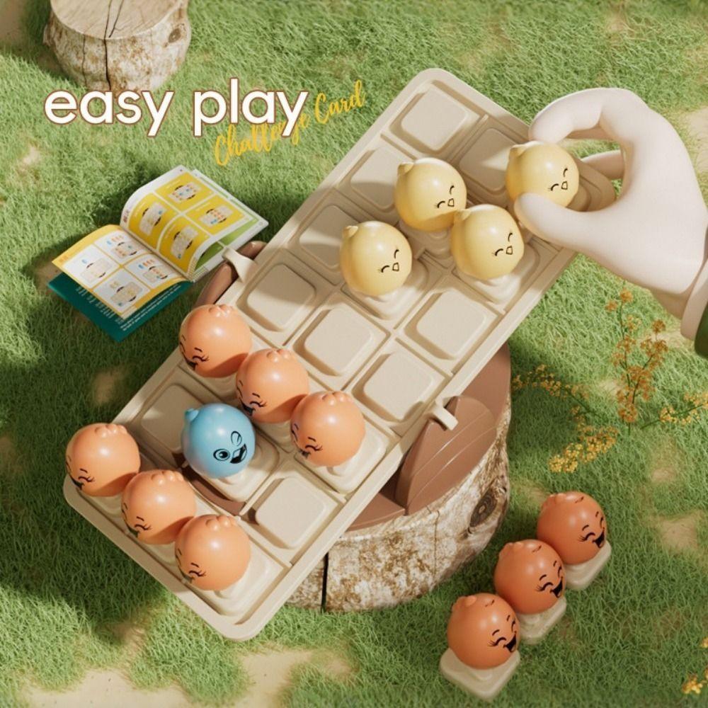 Interactive Egg Balance Board Game Egg Stackable Balance Tree Game  Parent-child