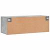 Vidaxl Wall Cabinet, Concrete Gray, 100X36.5X35 Cm