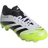 adidas Predator League Comfortable Fashion Durable Low-Top Kids Soccer Shoes Kids Soccer Shoes White Black JI1147