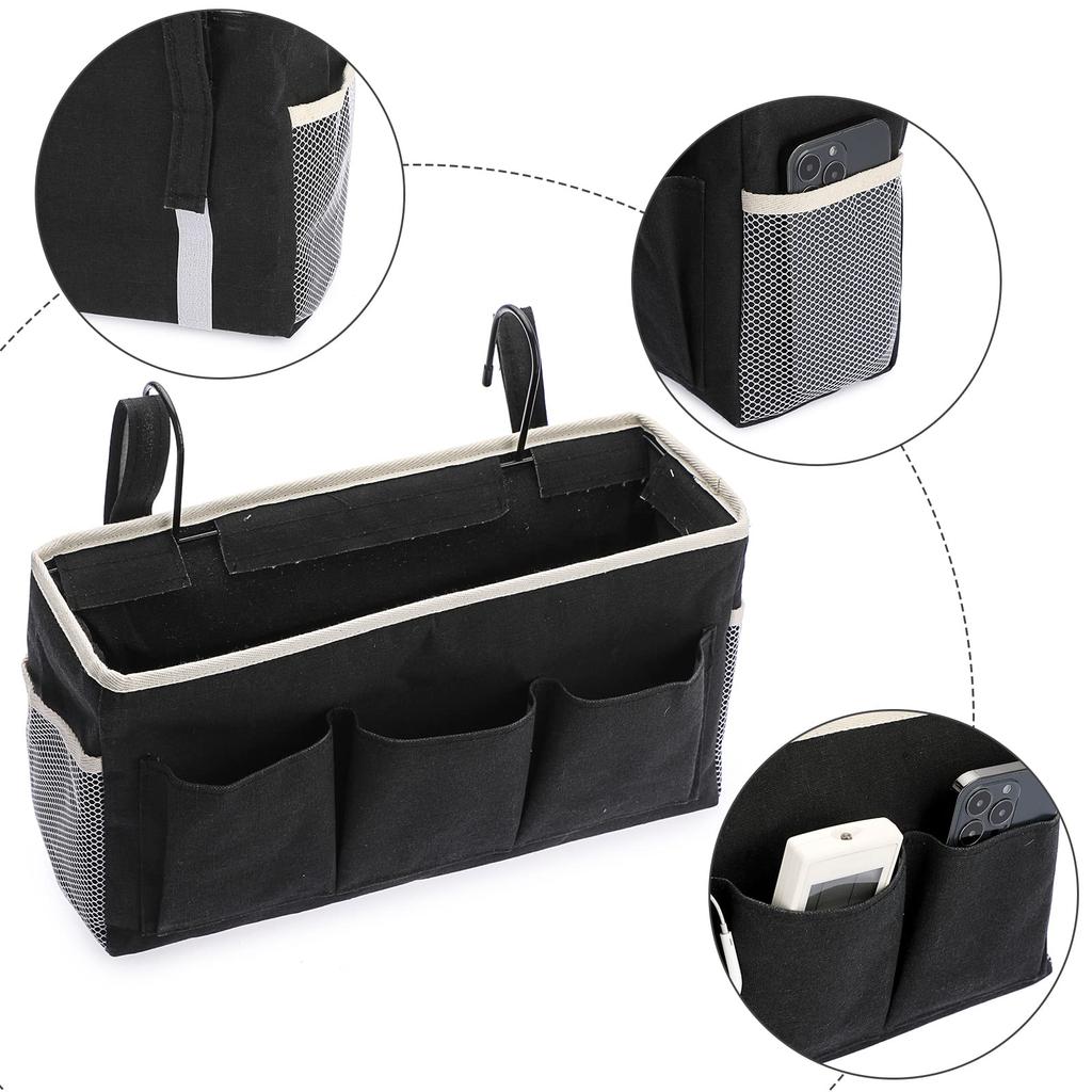 Sumnacon Bedside Storage Large Multifunctional Storage Hanging Storage Hanging Accessory Storage Storage Miscellaneous Goods Magazine Waterproof