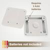 Intelligent Motion Sensing 6-LED Floor/ceiling/wall Lights - Energy-saving, Plug and Play Installation, Modern Square Design (battery Free)