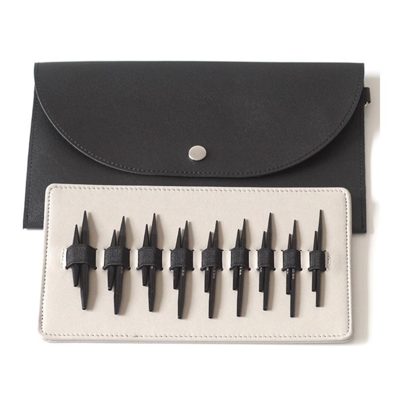 J0MC Round Knitting Needle 3.0mm-6.0mm Circular Knitting Needle Set with Accessories