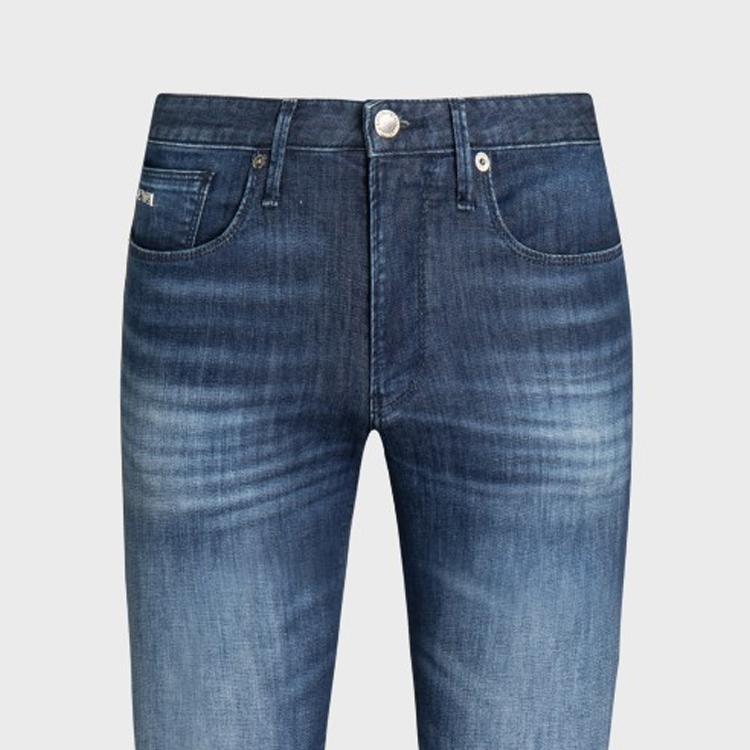 EMPORIO ARMANI SS24 Jeans Men's Blue 8N1J06-1D16Z-0942