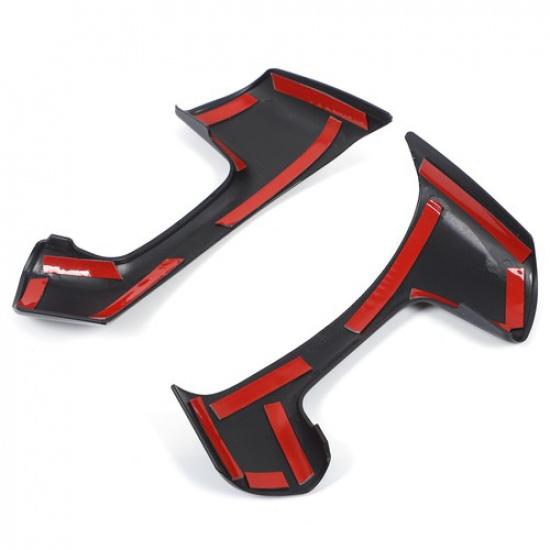 Glossy Black Interior Steering Wheel Cover Trim For Cadillac Escalade 2007-2014