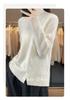 Elegant Loose-Fit Knitwear for Women - 2026 Autumn/Winter Slit Thickened Sweater