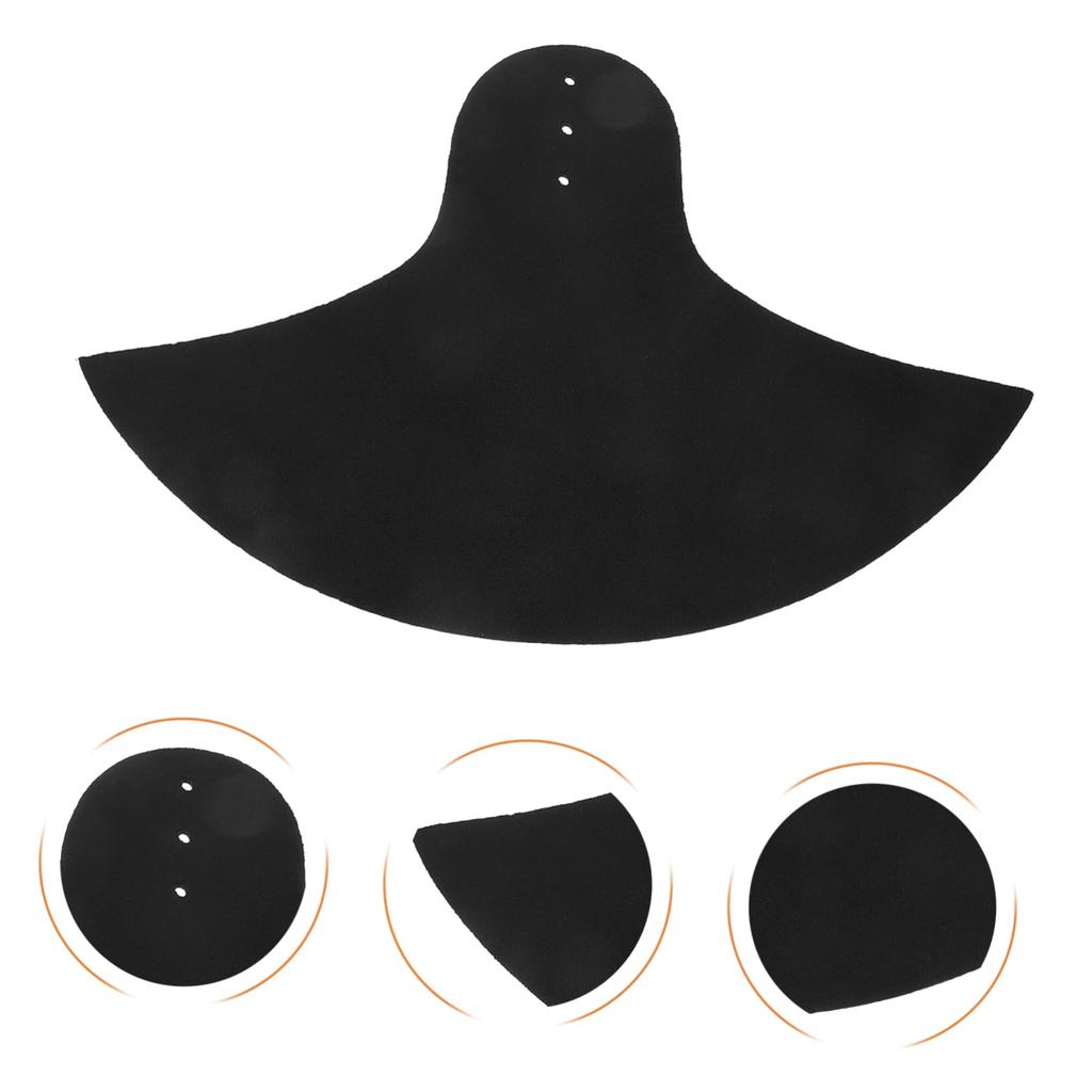 Yardwe Cymbal Rubber Mute Pads for Drum Cymbals, Crash Cymbals, Soundproofing, Noise Reduction, 14-inch and 16-inch, Black, 33x21.5x0.5cm, 160g, 2-Pac