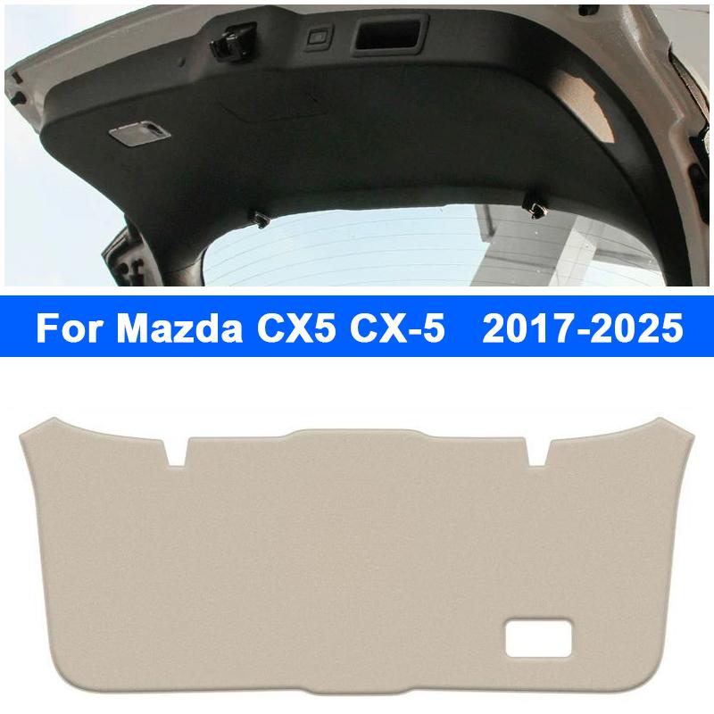 For Mazda CX-4 CX5 CX-5 2016-2025 Car Trunk Tailgate Protection Pad Trunk leather Anti-dirty Waterproof Backplate Protective Pad