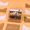 2027 Desk Calendar with LED Light 3D Design Tear-away Pages for Office Use
