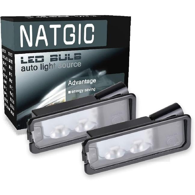 

DC12V White Car LED License Plate Light Used For VW/Golf MK4 MK6 MK7/Porsche/Polo AW 6R/Passat B7 CC Scirocco 35D 943 021 Universally Led Driving Model 5