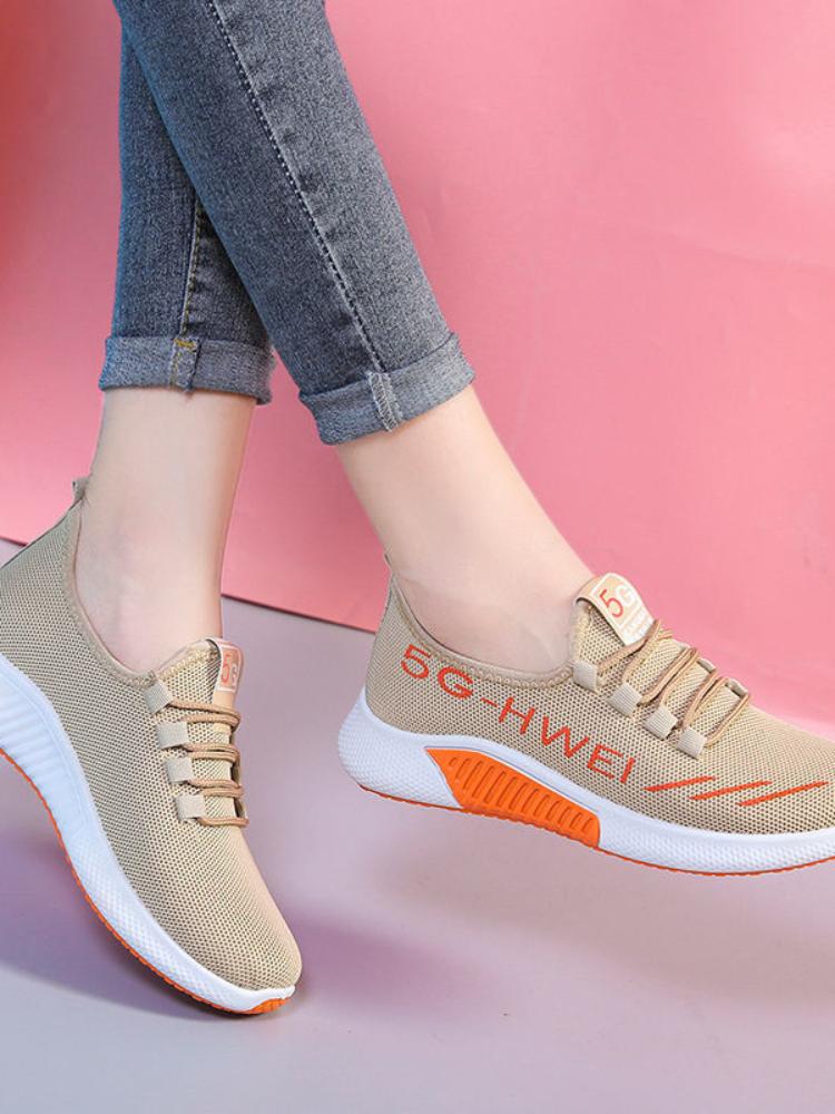 Flat Comfortable Sneakers Female Lightweight Shoes Slip-on Super Light Casual Woman Vulcanize Shoes Women Cloth