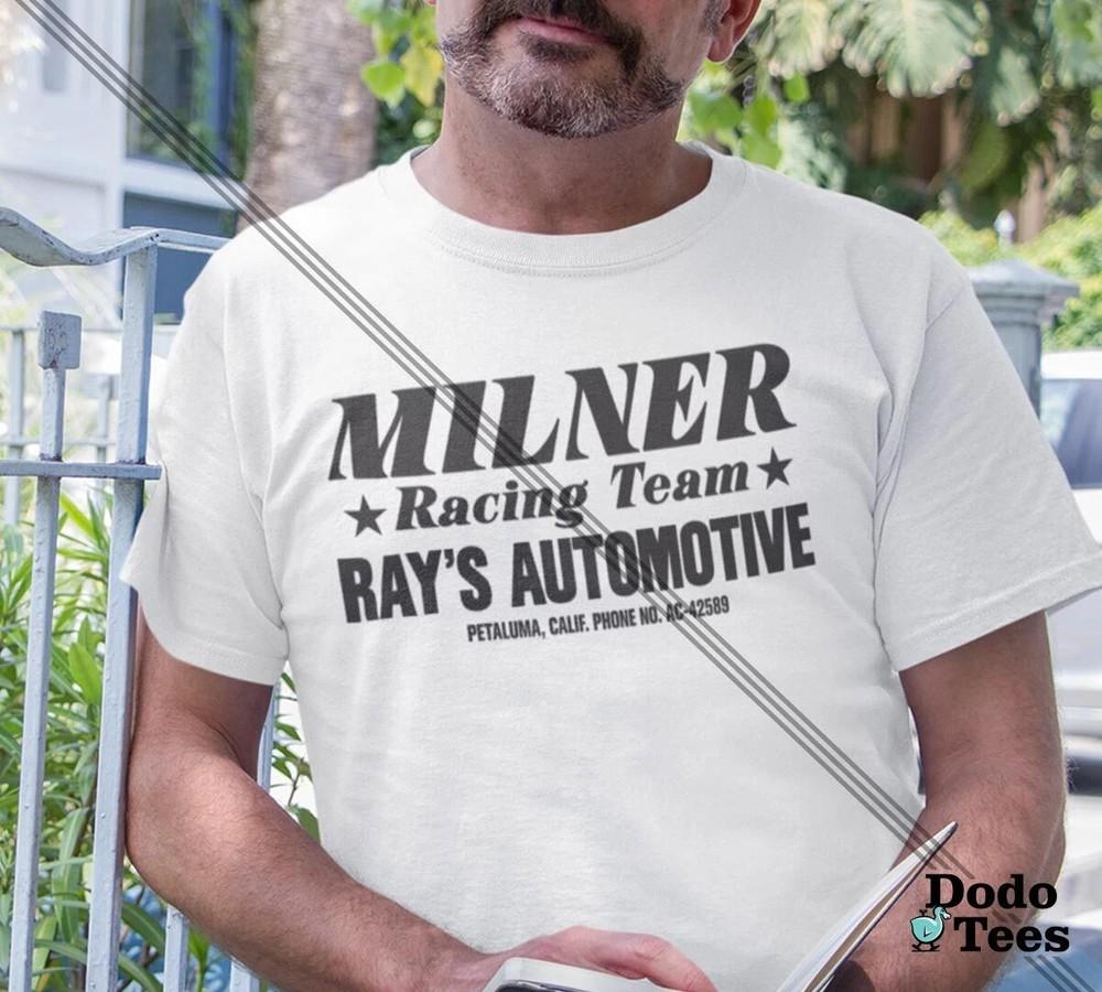 Milner Racing  American Graffiti  Car – Hot Rod Dad Gift Tee T-Shirt  Unisex T-Shirt XXXL
