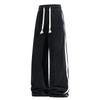 Verdickte lässige Hose mit geradem Bein und zusätzlichem Fleece, Herren Winter Olympische Fleece Warme Hose