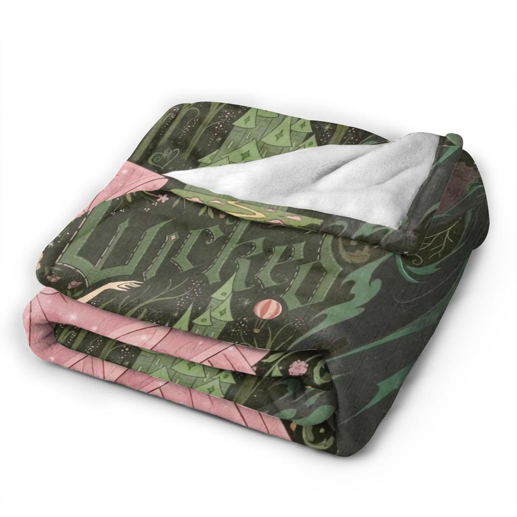 Warm Blankets Picnic Wicked 2 Musical Movie Glinda Poster (6) Throw Blanket  Flannel Bedspread For Bedroom Funny Sofa Bed Cover