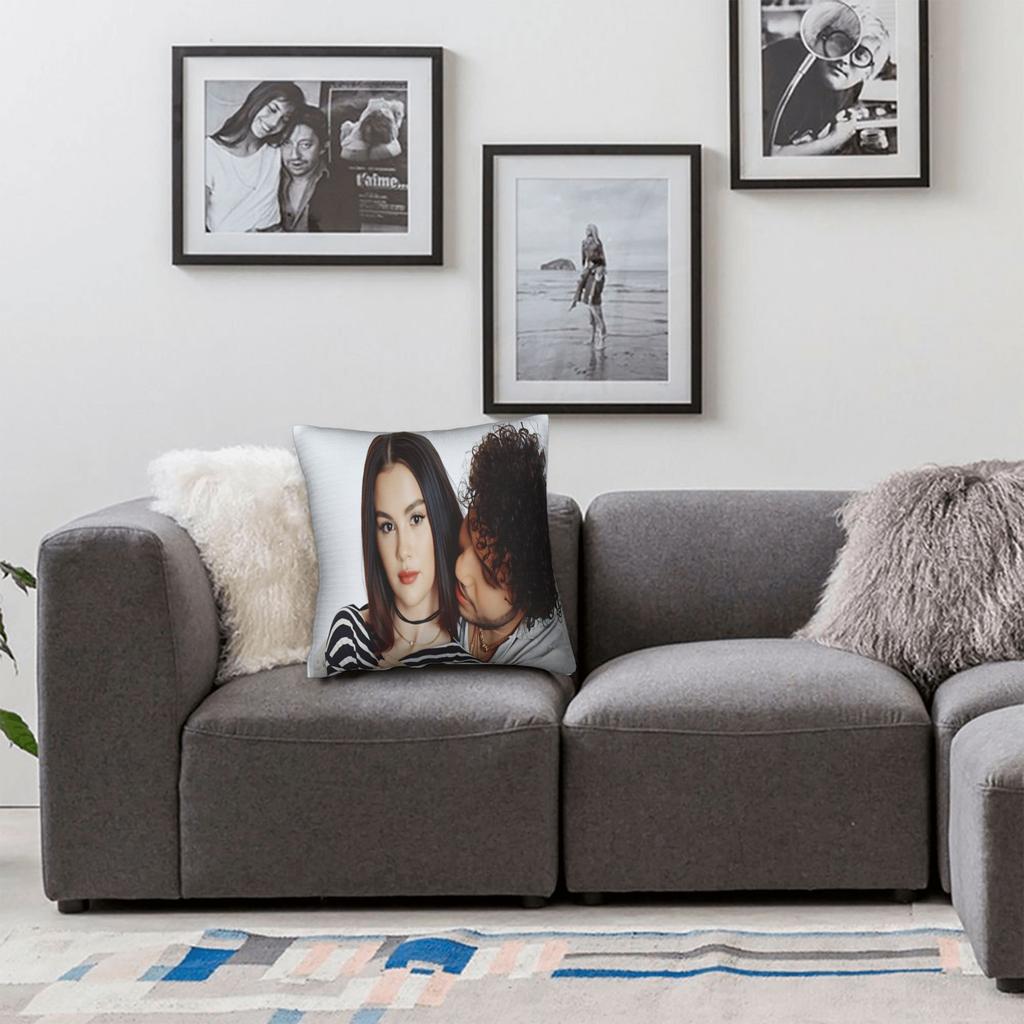 Singer S-Selena G-Gomez I Said I Love You First Pillowcases  Funny Pillow Case For Sofa Home Decor Graphic Pillow Cover