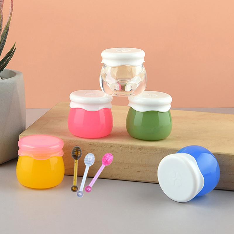Refillable Bottles Empty Makeup Jam Jar Pot Travel Face Cream Cosmetic Container