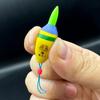 Hot. Led Electronic Fishing float Indicator 311 battery Rock fishing Floats Buoy Strike Green light Light Float Short Tail